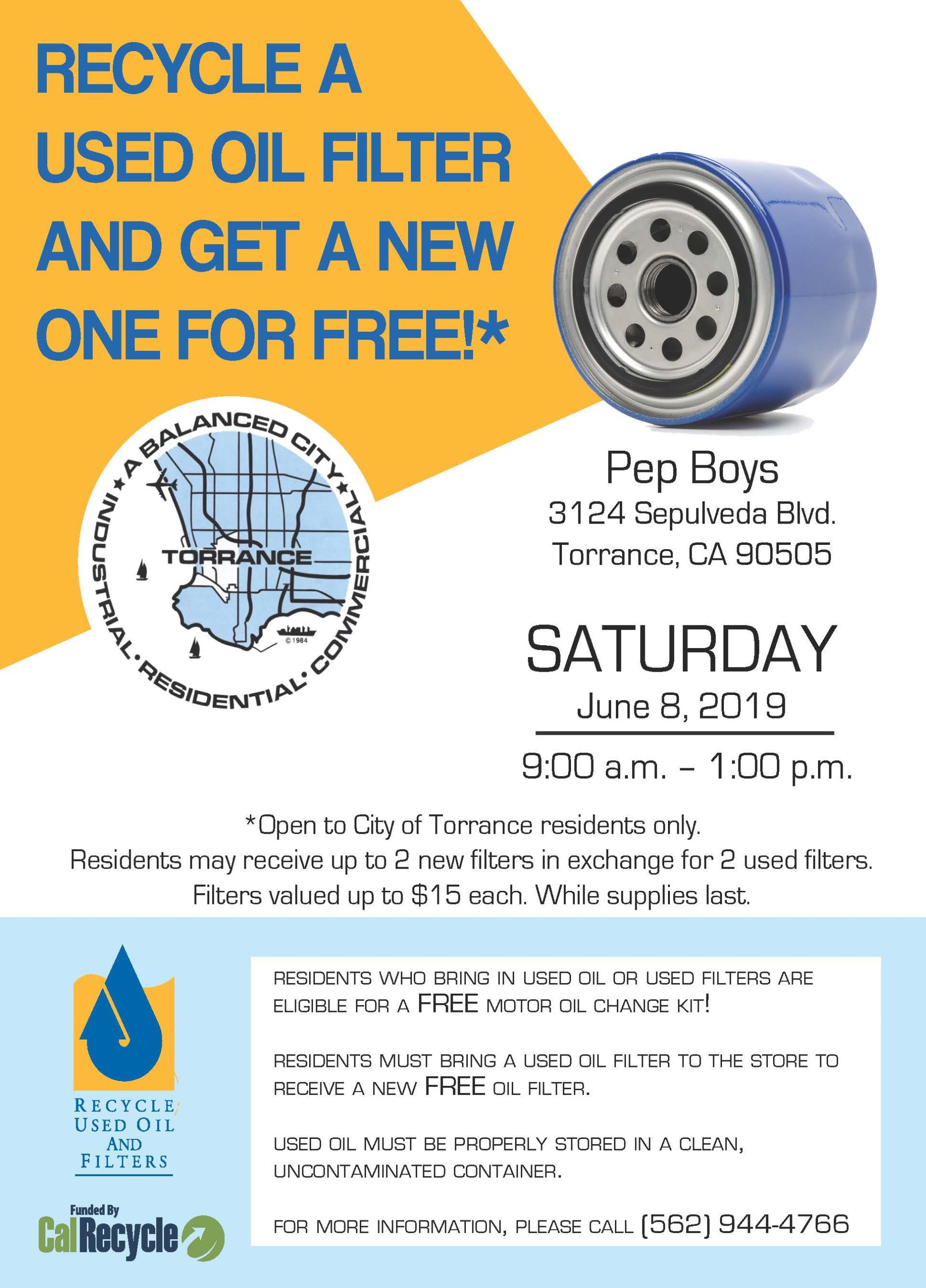 USED OIL EVENT 6-8-19