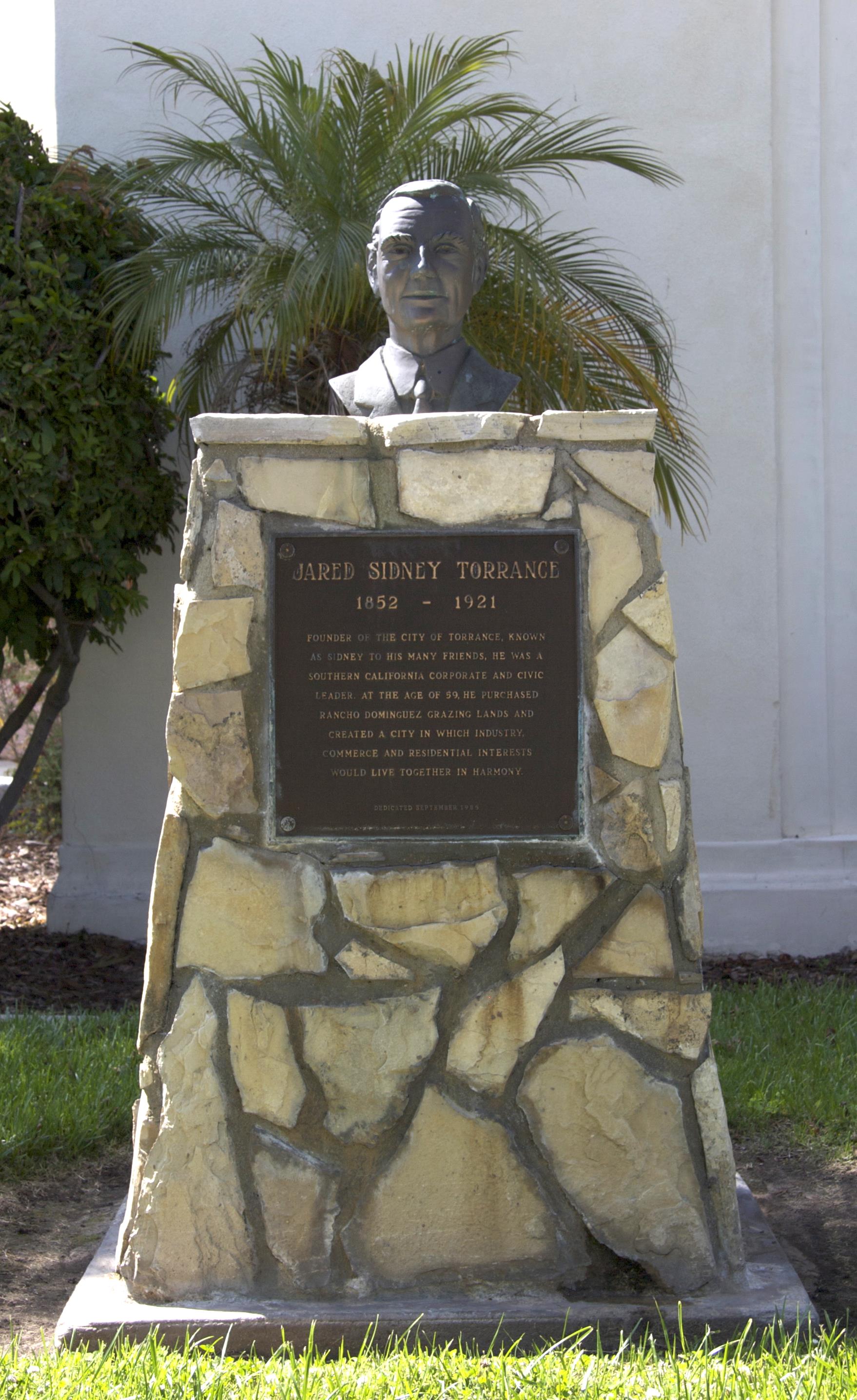 Barlett Center- Torrance Bust 1