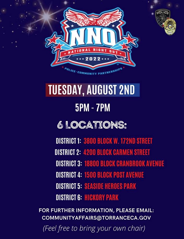 NATIONAL NIGHT OUT 2022