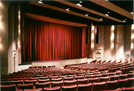 an empty theater
