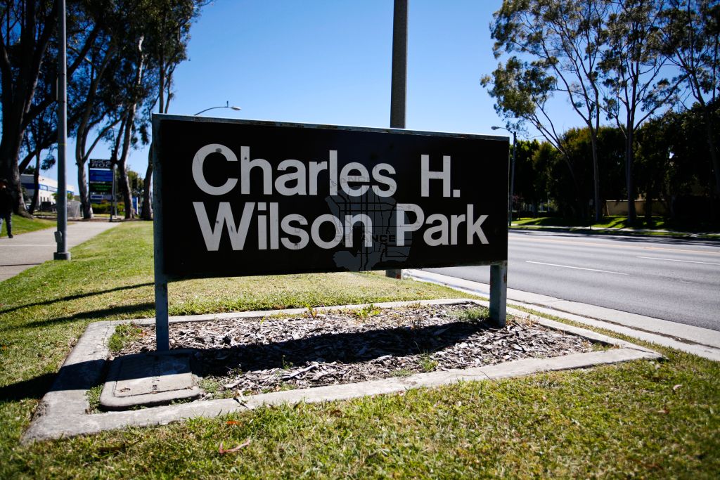 Wilson Park Sign